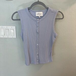 Women's Blue Tank Top